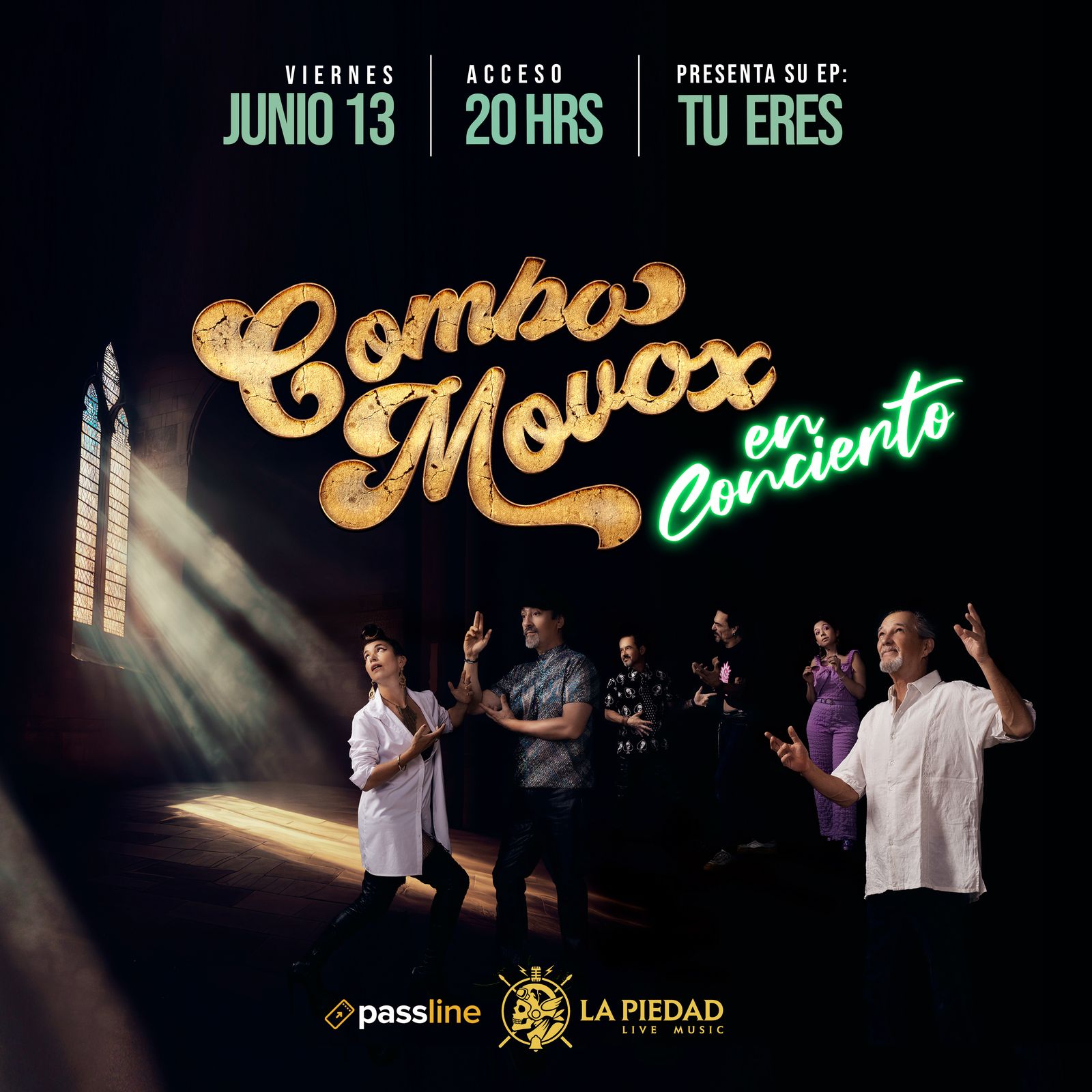 Celebración en Vivo: Combo Movox y su Nuevo EP en La Piedad 1 Combo Movox La Piedad