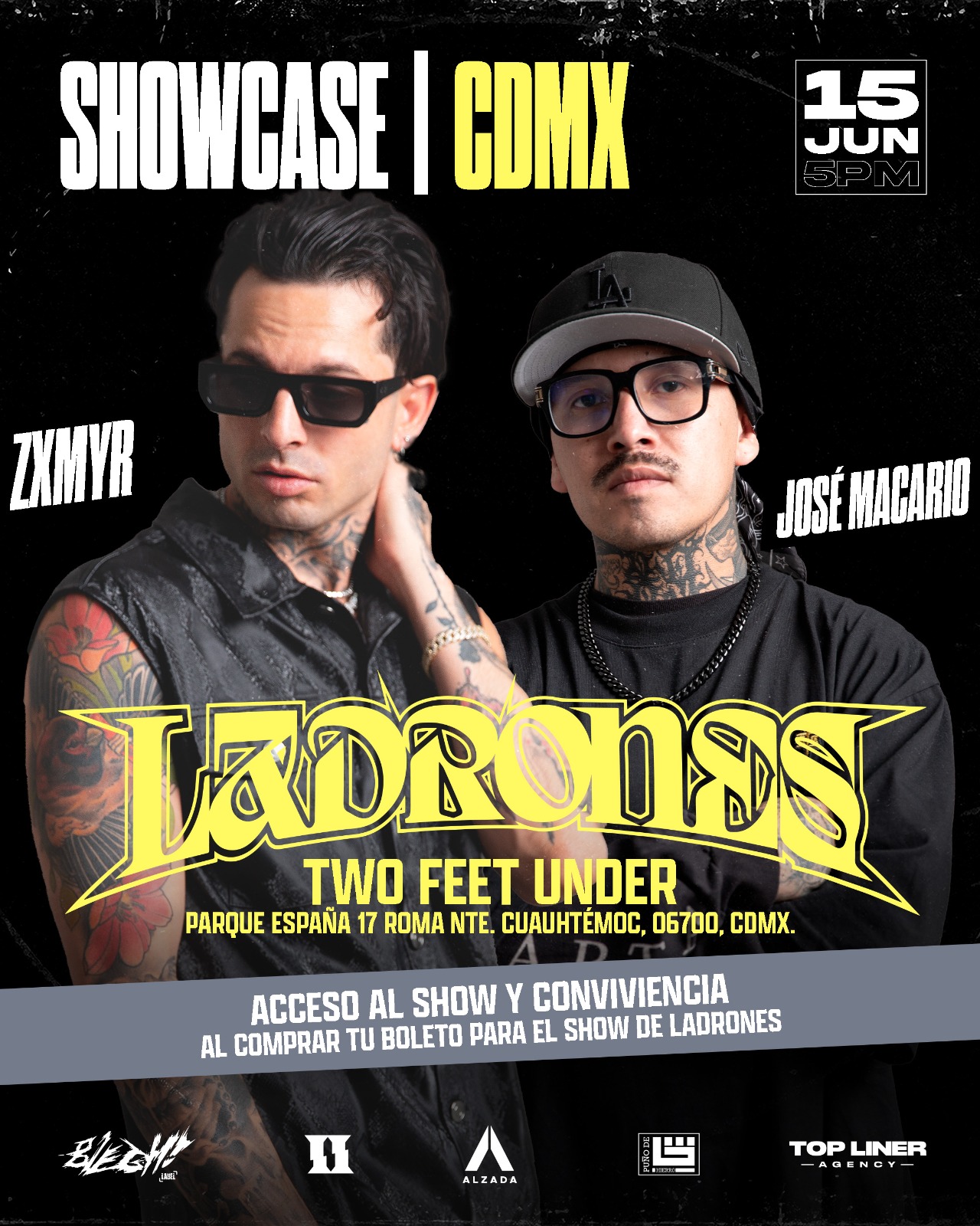 Llega el Flow Pesado en la CDMX: Ladrones anuncia concierto en el Lunario 2 SHOWCASE CDMX