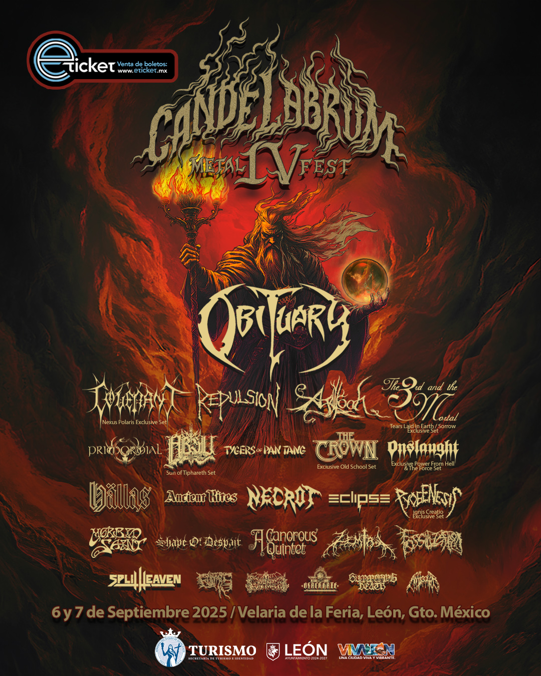 El Candelabrum Metal Fest prepara su nueva edición 1 cartel final