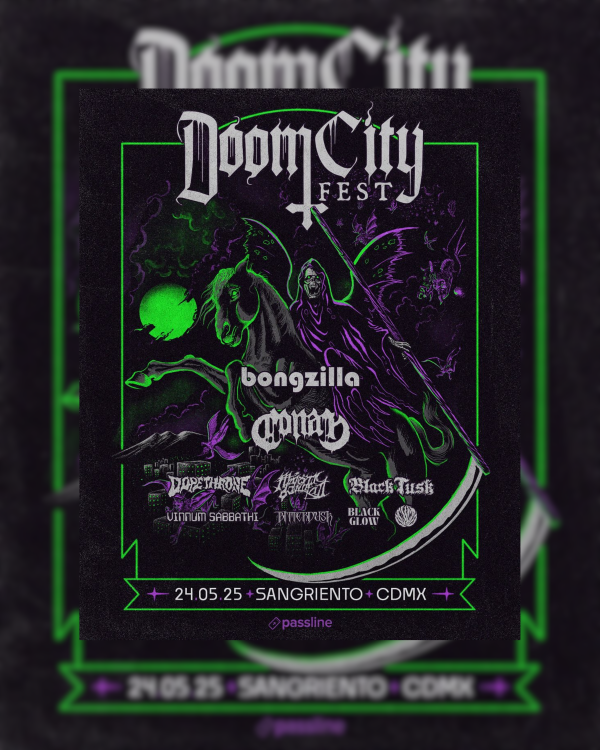 Llega el sludge, stoner y doom a la Ciudad de México: Doom City fest 2025 1 doomcity